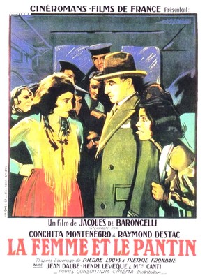 La femme et le pantin - French Movie Poster (thumbnail)