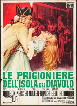 Women of Devil&#039;s Island - Italian Movie Poster (thumbnail)