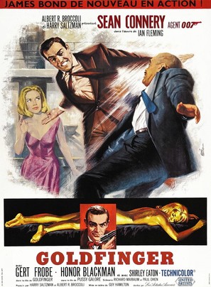 Goldfinger - French Movie Poster (thumbnail)