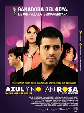 Azul y no tan rosa - Spanish Movie Poster (thumbnail)