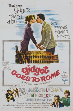 Gidget Goes to Rome - Movie Poster (thumbnail)