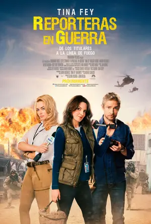 Whiskey Tango Foxtrot - Mexican Movie Poster (thumbnail)