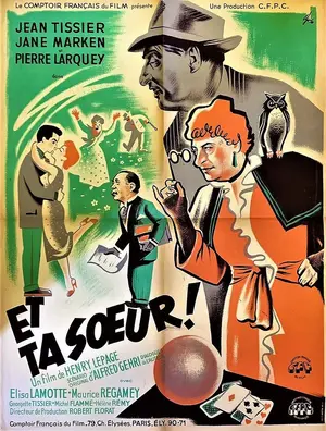 Et ta soeur - French Movie Poster (thumbnail)