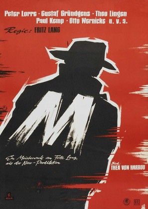 M - German Movie Poster (thumbnail)