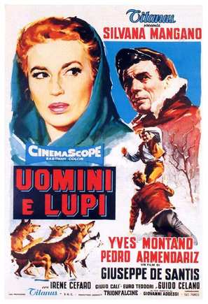Uomini e lupi - Italian Movie Poster (thumbnail)