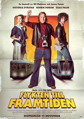 Flykten till framtiden - Swedish Movie Poster (thumbnail)