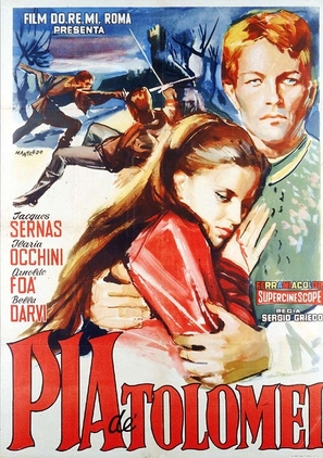 Pia de&#039; Tolomei - Italian Movie Poster (thumbnail)