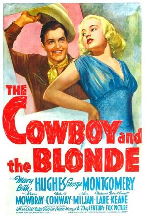 The Cowboy and the Blonde - Movie Poster (thumbnail)