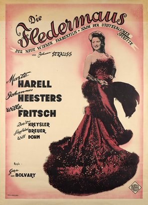 Die Fledermaus - Swiss Movie Poster (thumbnail)