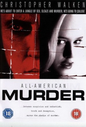 All-American Murder - British DVD movie cover (thumbnail)
