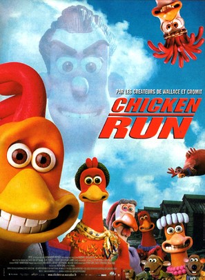 Chicken Run - French Movie Poster (thumbnail)