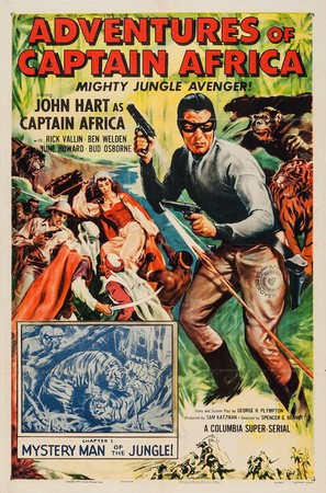 Adventures of Captain Africa, Mighty Jungle Avenger! - Movie Poster (thumbnail)