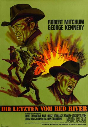 The Good Guys and the Bad Guys - German Movie Poster (thumbnail)