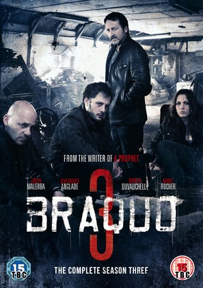 &quot;Braquo&quot; - British DVD movie cover (thumbnail)
