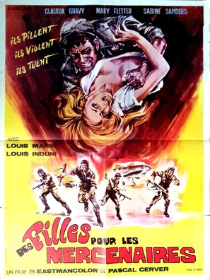 Cuatro desertores - French Movie Poster (thumbnail)