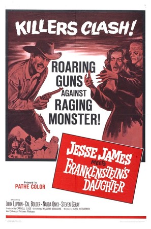 Jesse James Meets Frankenstein&#039;s Daughter - Movie Poster (thumbnail)