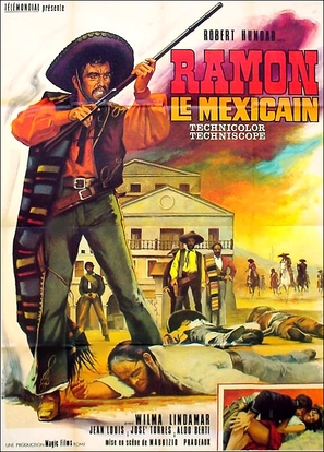 Ramon il Messicano - French Movie Poster (thumbnail)