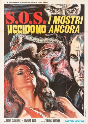 Island of Terror - Italian Movie Poster (thumbnail)