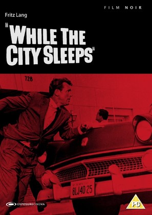 While the City Sleeps - British DVD movie cover (thumbnail)