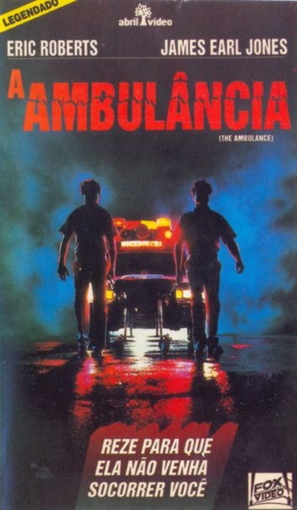 The Ambulance - Brazilian VHS movie cover (thumbnail)