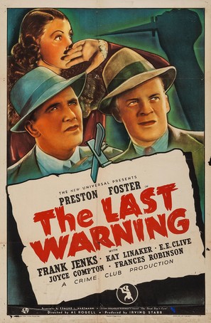 The Last Warning - Movie Poster (thumbnail)