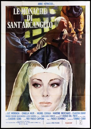 Le monache di Sant&#039;Arcangelo - Italian Movie Poster (thumbnail)