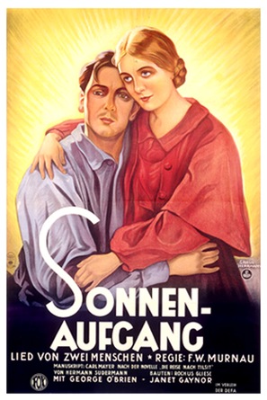 Sunrise: A Song of Two Humans - German Movie Poster (thumbnail)