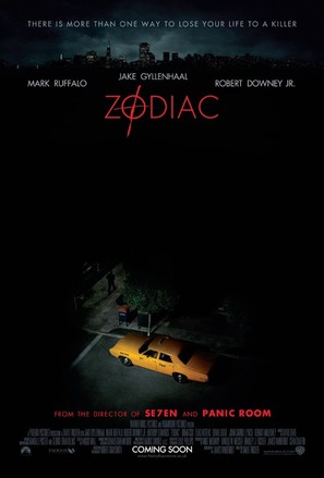 Zodiac - British Theatrical movie poster (thumbnail)