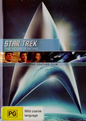 Star Trek: The Voyage Home - Australian DVD movie cover (thumbnail)