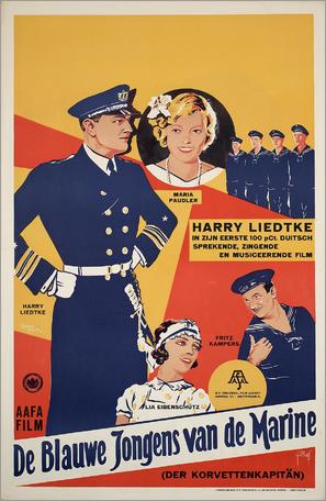 Der Korvettenkapit&auml;n - Dutch Movie Poster (thumbnail)