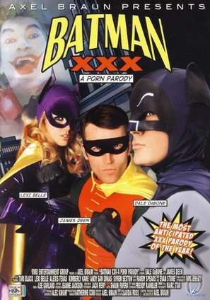 Batman XXX: A Porn Parody - DVD movie cover (thumbnail)