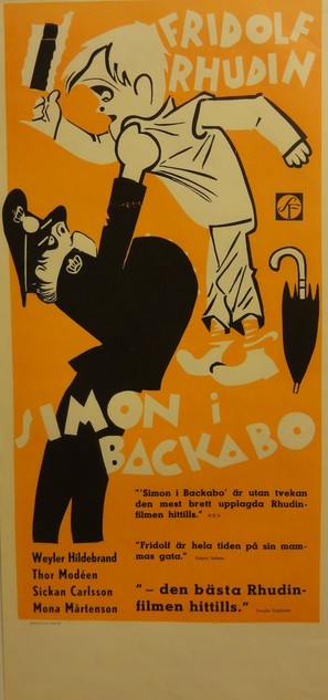 Simon i Backabo - Swedish Movie Poster (thumbnail)