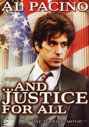 ...And Justice for All - DVD movie cover (thumbnail)