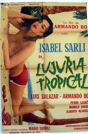 Lujuria tropical - Italian Movie Poster (thumbnail)