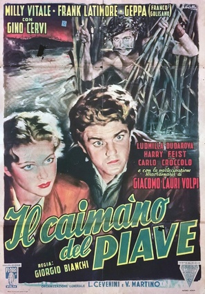 Il caimano del Piave - Italian Movie Poster (thumbnail)