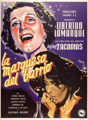 La marquesa del barrio - Mexican Movie Poster (thumbnail)