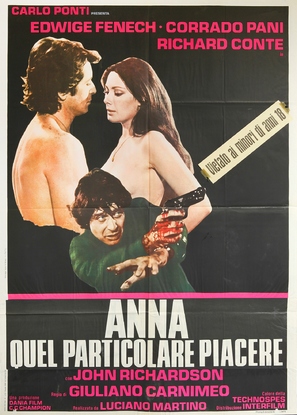 Anna, quel particolare piacere - Italian Movie Poster (thumbnail)