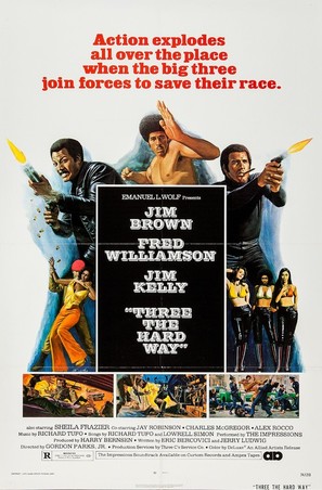 Three the Hard Way - Movie Poster (thumbnail)