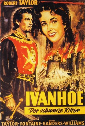 Ivanhoe - German Movie Poster (thumbnail)
