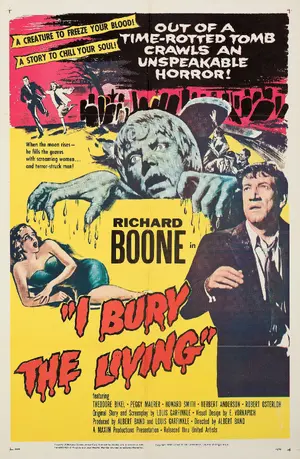 I Bury the Living Poster