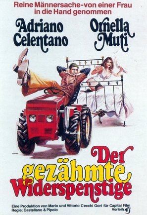 Il bisbetico domato - German Movie Poster (thumbnail)