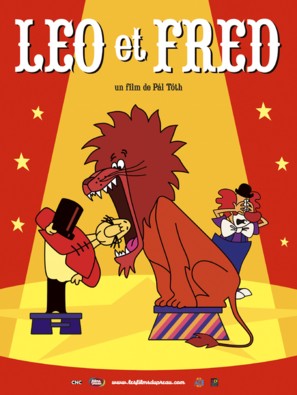 &quot;Le&oacute; &eacute;s Fred&quot; - French Movie Poster (thumbnail)