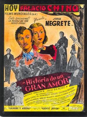 Historia de un gran amor - Mexican Movie Poster (thumbnail)