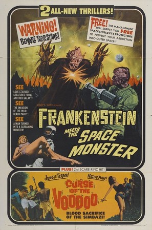 Frankenstein Meets the Spacemonster - Combo movie poster (thumbnail)