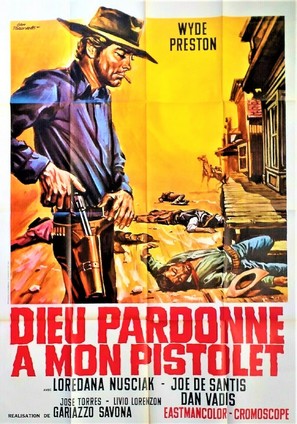 Dio perdoni la mia pistola - French Movie Poster (thumbnail)