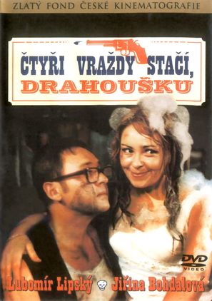&#039;Ctyri vrazdy stac&iacute;, drahousku&#039; - Czech DVD movie cover (thumbnail)