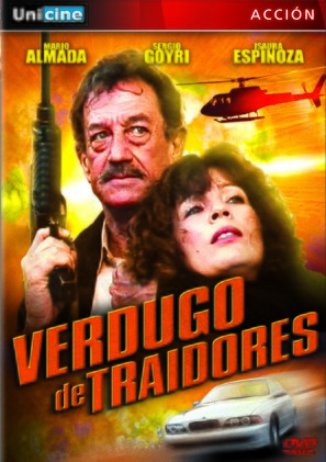 Verdugo de traidores - Mexican DVD movie cover (thumbnail)