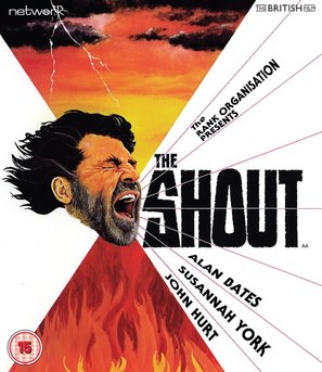 The Shout - British Blu-Ray movie cover (thumbnail)