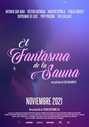 El Fantasma de la Sauna - Spanish Movie Poster (thumbnail)