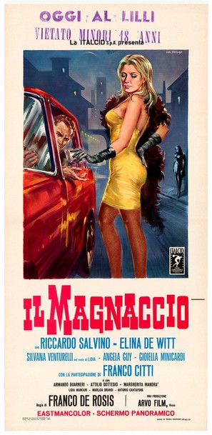 Il magnaccio - Italian Movie Poster (thumbnail)